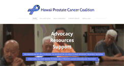 Desktop Screenshot of hawaiiprostatecancer.org